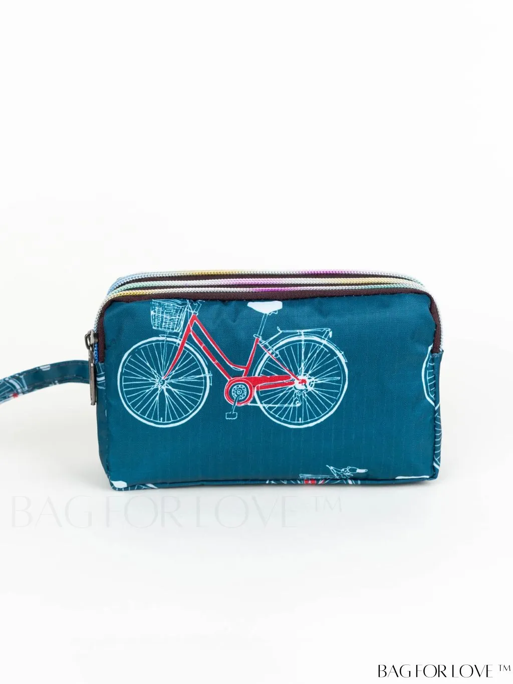 BagForLove - Stylish Floral Print Long Wallet: Waterproof, Zippered & Spacious Coin Purse