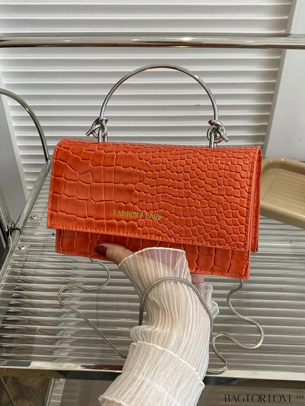 BagForLove - Stylish Party-ready Handbag in Solid Color