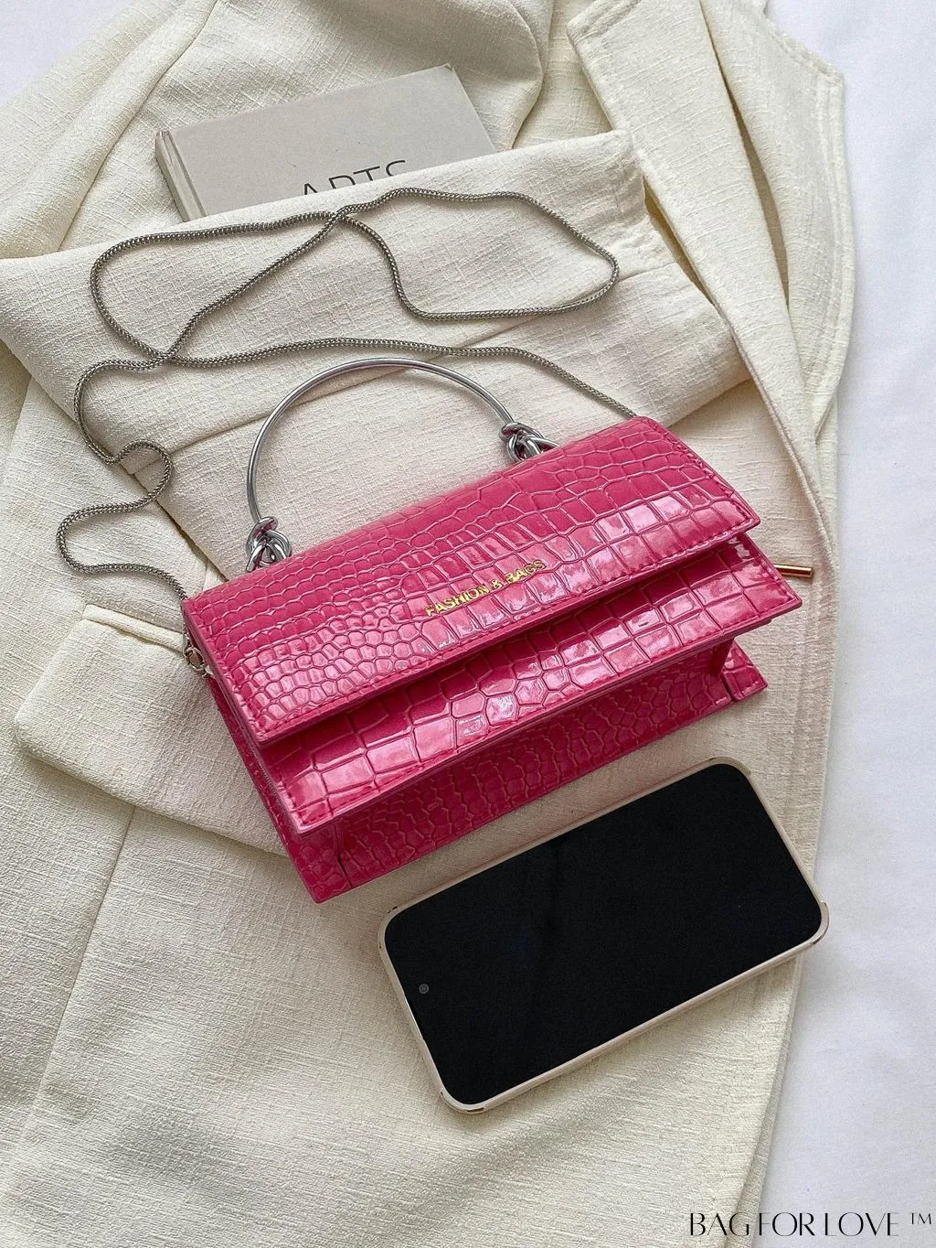 BagForLove - Stylish Party-ready Handbag in Solid Color