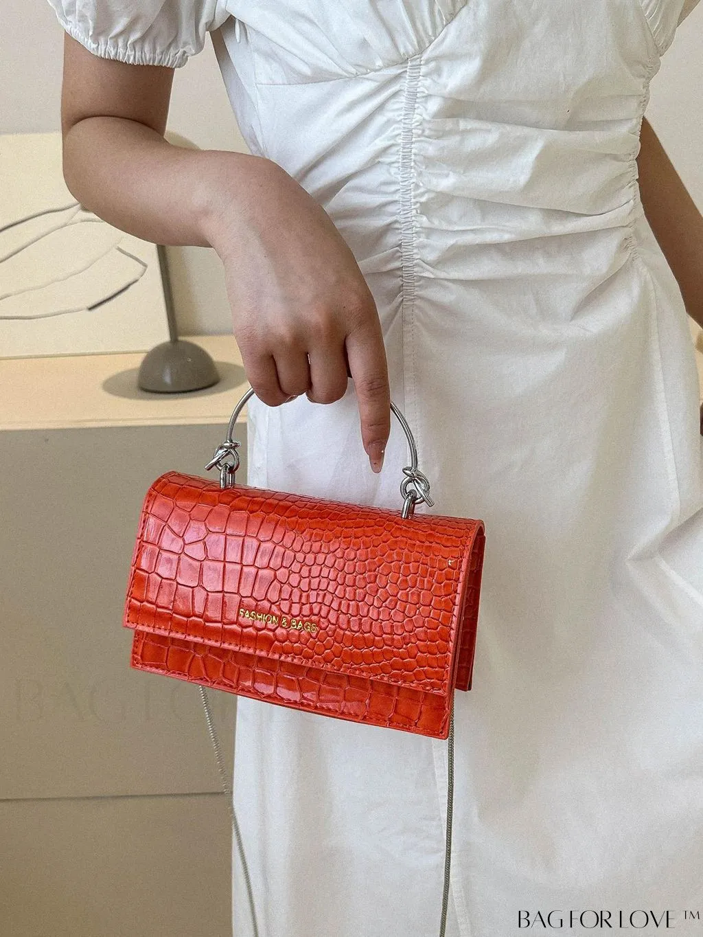 BagForLove - Stylish Party-ready Handbag in Solid Color