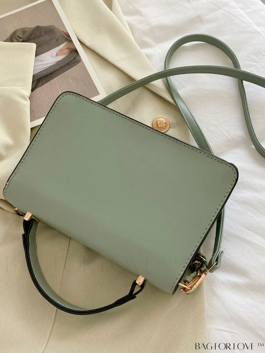 BagForLove - Versatile Travel Bag with Separate Dry/Wet Compartments, Shoulder Crossbody Design