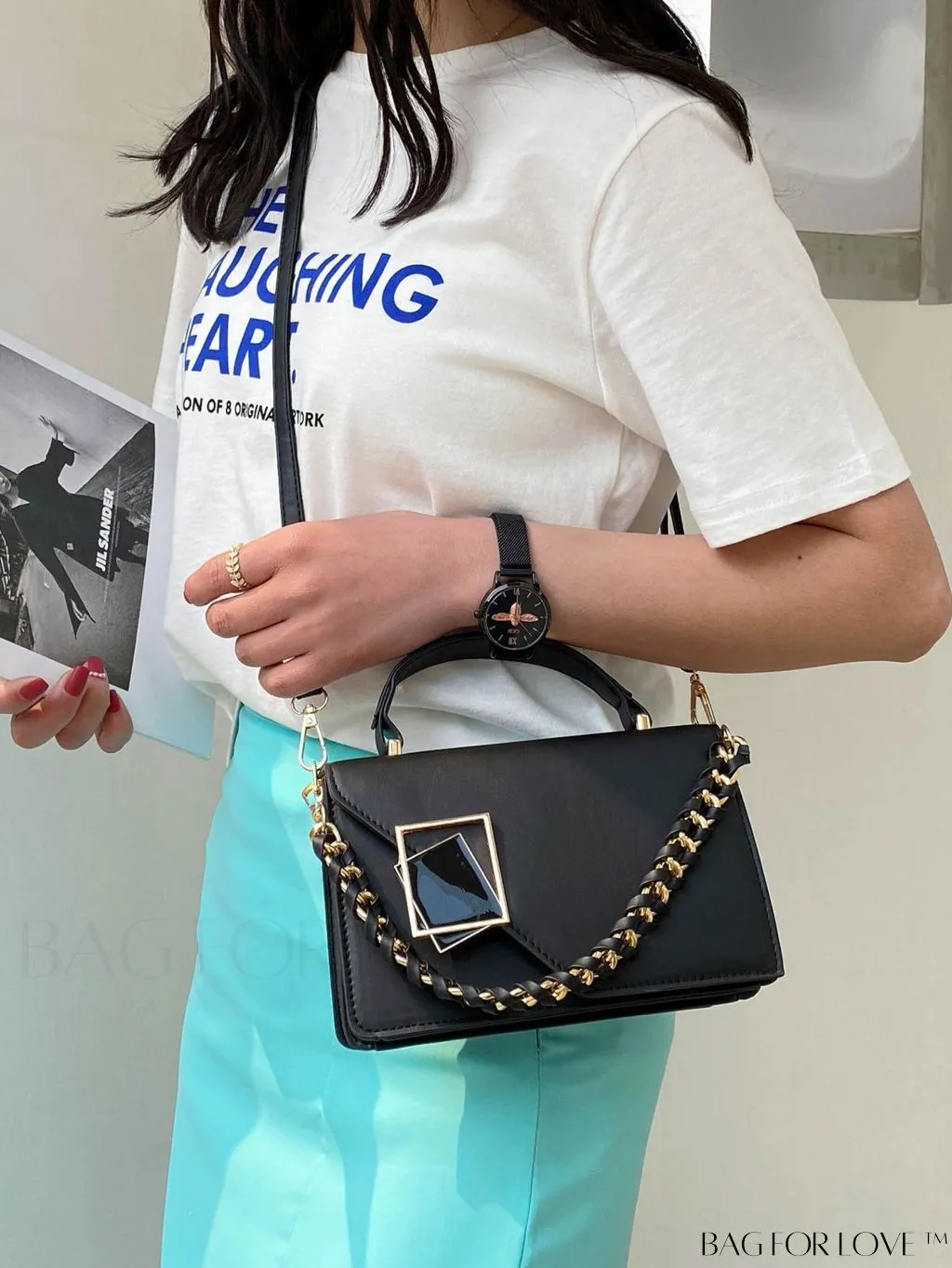 BagForLove - Versatile Travel Bag with Separate Dry/Wet Compartments, Shoulder Crossbody Design