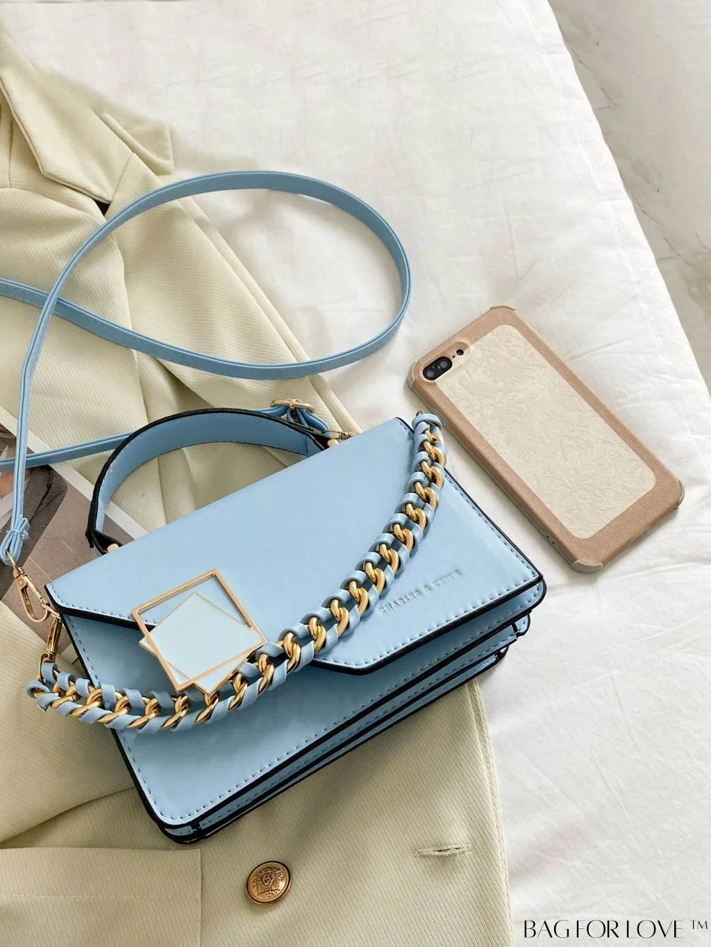 BagForLove - Versatile Travel Bag with Separate Dry/Wet Compartments, Shoulder Crossbody Design
