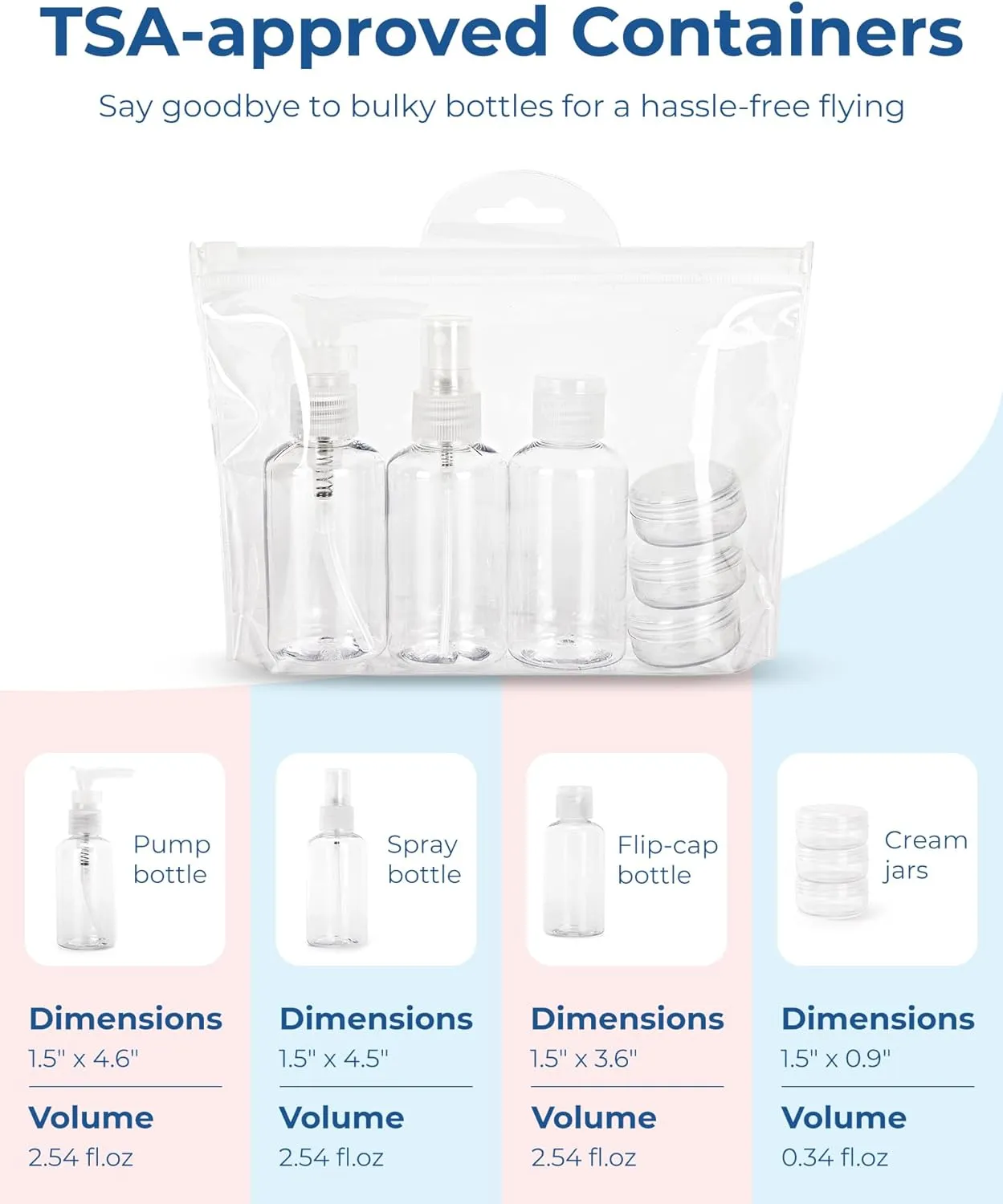 BAGSMART Compression Packing Cubes, 6 PCS Travel Bags Organizer for Luggage, Lightweight Packing Cubes for Travel Essentials