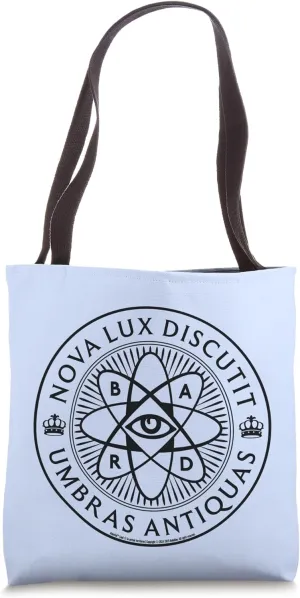 B.A.R.D. Atomic Eye Latin Logo Tote Bag