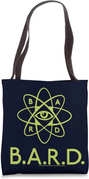 B.A.R.D. British Atomic Light Green Logo Tote Bag