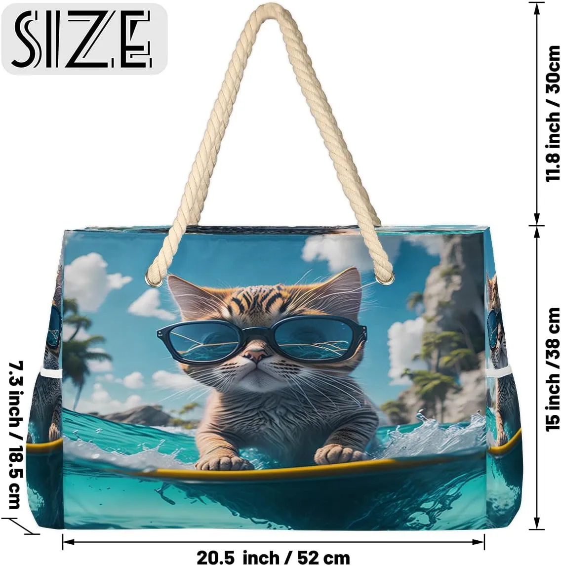 Beach Bags for Women Large Pool Beach Tote Reusable Grocery Shoulder Bag for Swim Travel Shopping Vacation Picnic