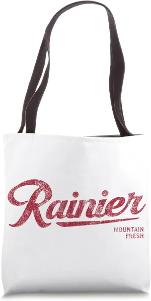 Beer Mountain Fresh Logo - Authentic Vintage Look Tote Bag