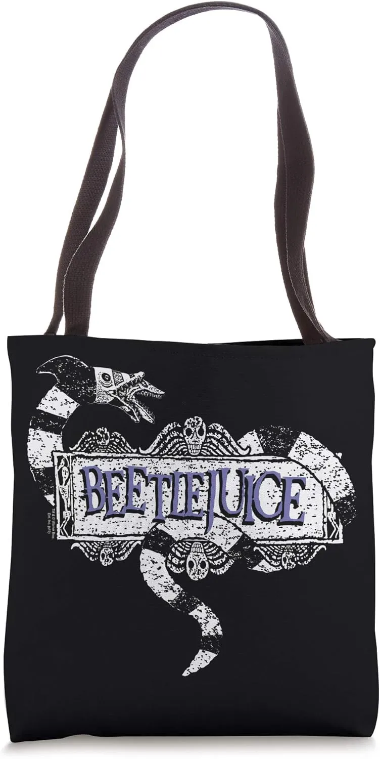 Beetlejuice Logo Tote Bag
