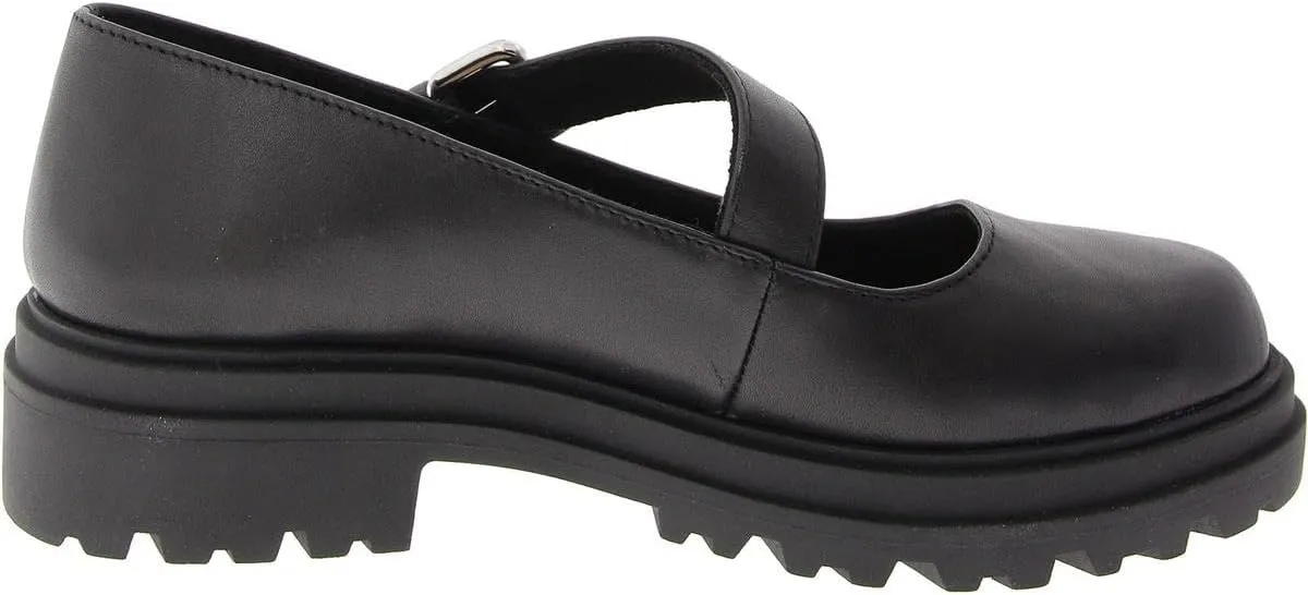 Bella Vita Womens Britt Buckle Faux Suede Mary Janes
