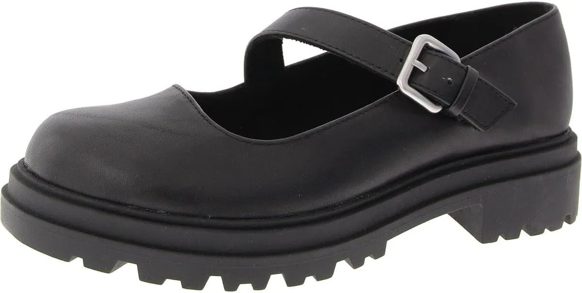 Bella Vita Womens Britt Buckle Faux Suede Mary Janes