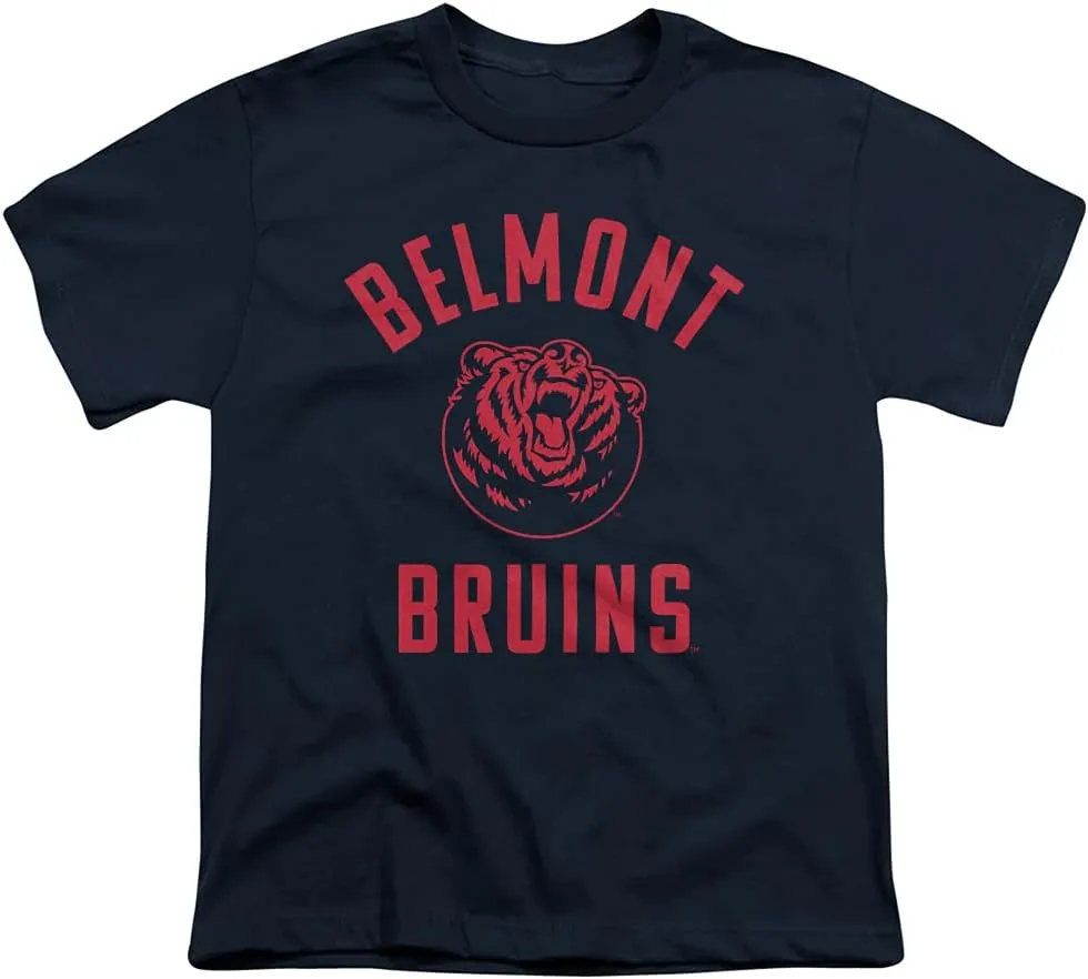 Belmont University Official One Color Logo Youth Kids Boy/Girls T Shirt
