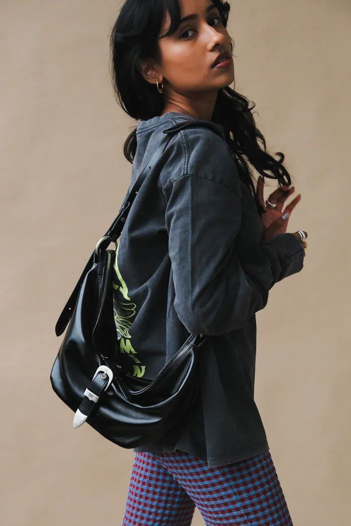 BELTED HOBO MEDIUM