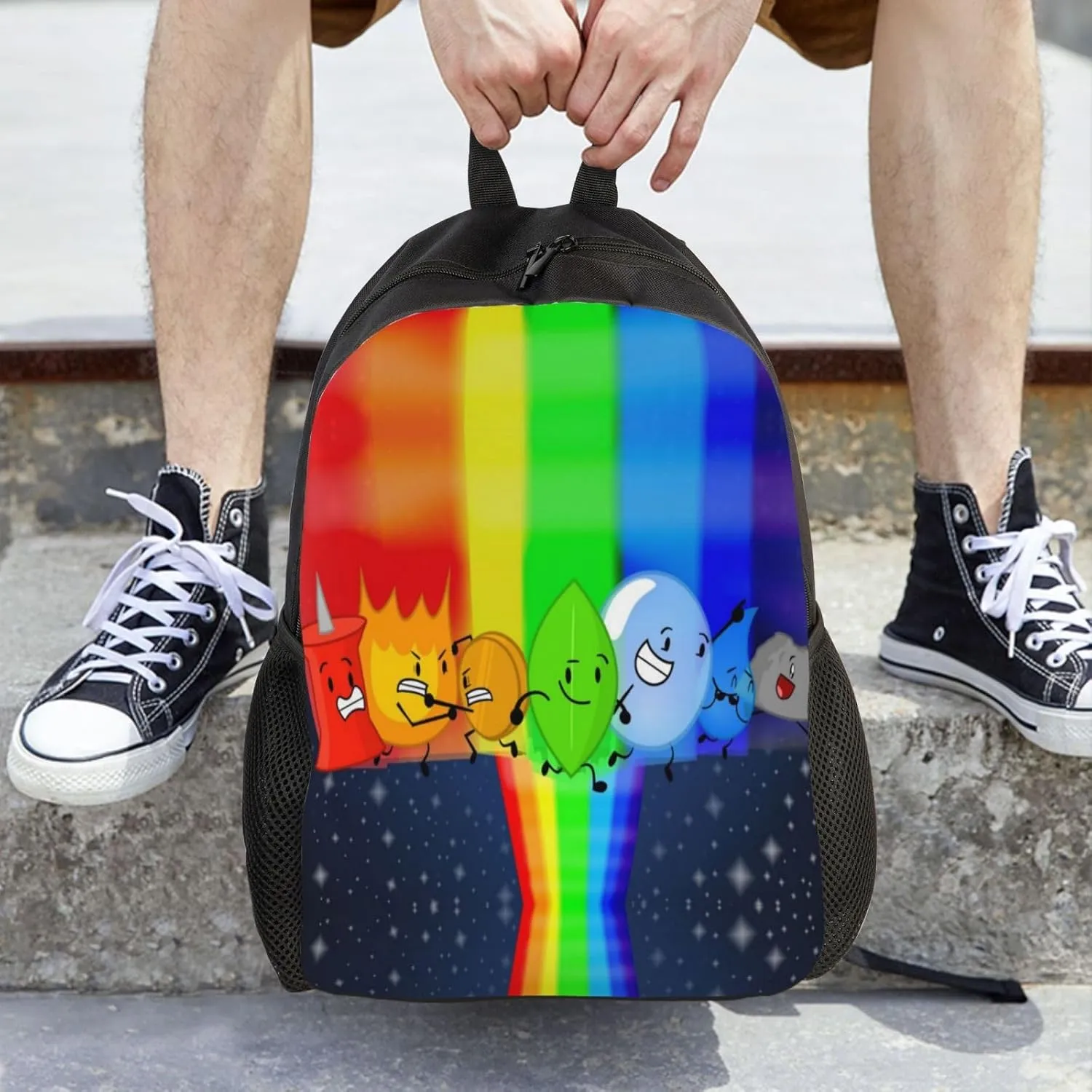 Bfdi-Battle For Dream Island Backpack, Fashionable Casual Travel Bag, Multifunctional Backpack