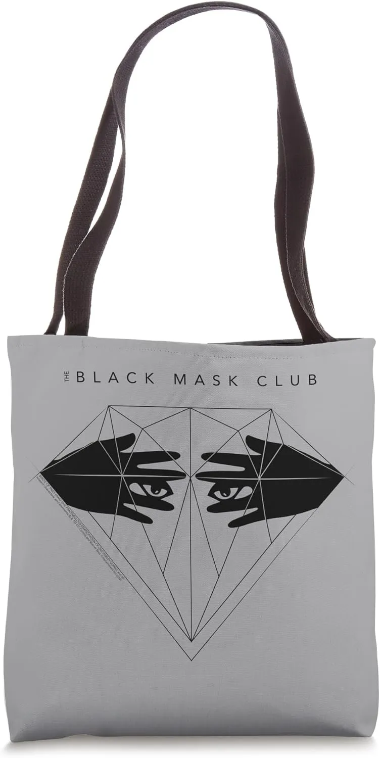 Birds of Prey Black Mask Club Logo Tote Bag