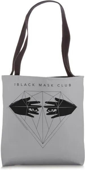 Birds of Prey Black Mask Club Logo Tote Bag