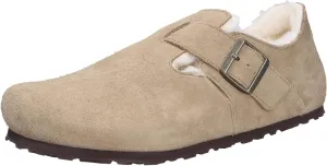 Birkenstock Unisex London Shearling Suede Shoes