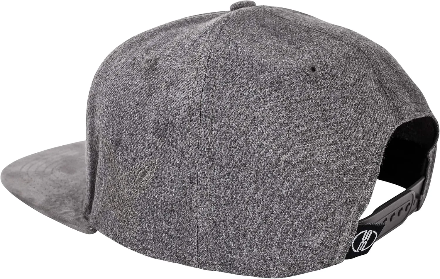 Blackskies Port Snapback Cap | Unisex Baseball Hat Cap Faux Suede Visor Suede
