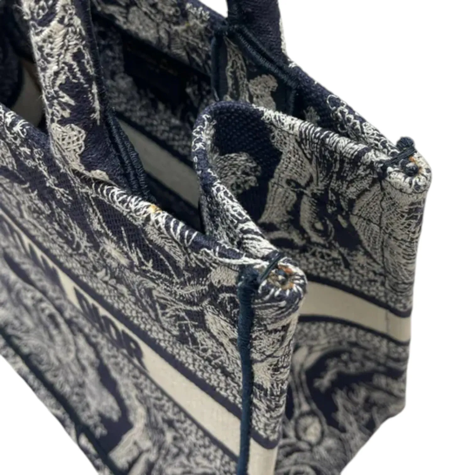 Blue De Tote Book Dioriviera Responsive Canvas Jouy Time-sensitive Toile Small