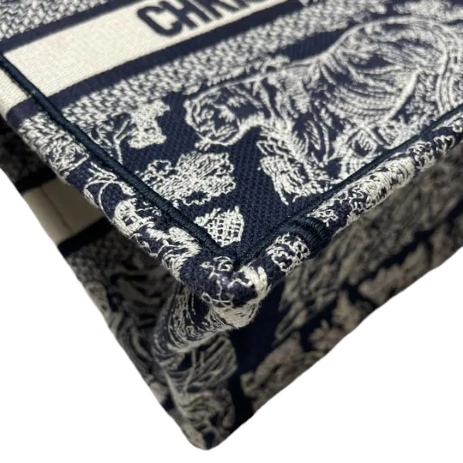 Blue De Tote Book Dioriviera Responsive Canvas Jouy Time-sensitive Toile Small