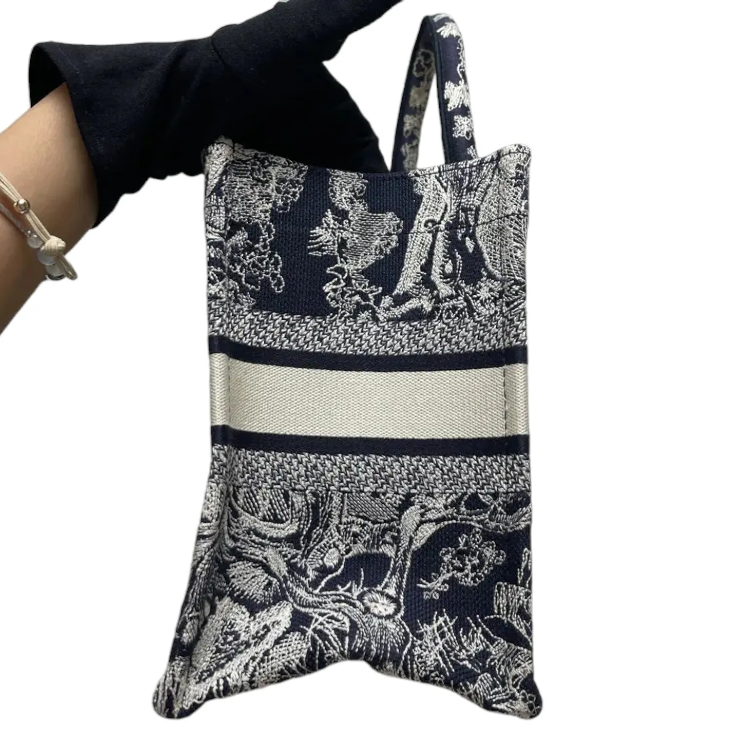 Blue De Tote Book Dioriviera Responsive Canvas Jouy Time-sensitive Toile Small