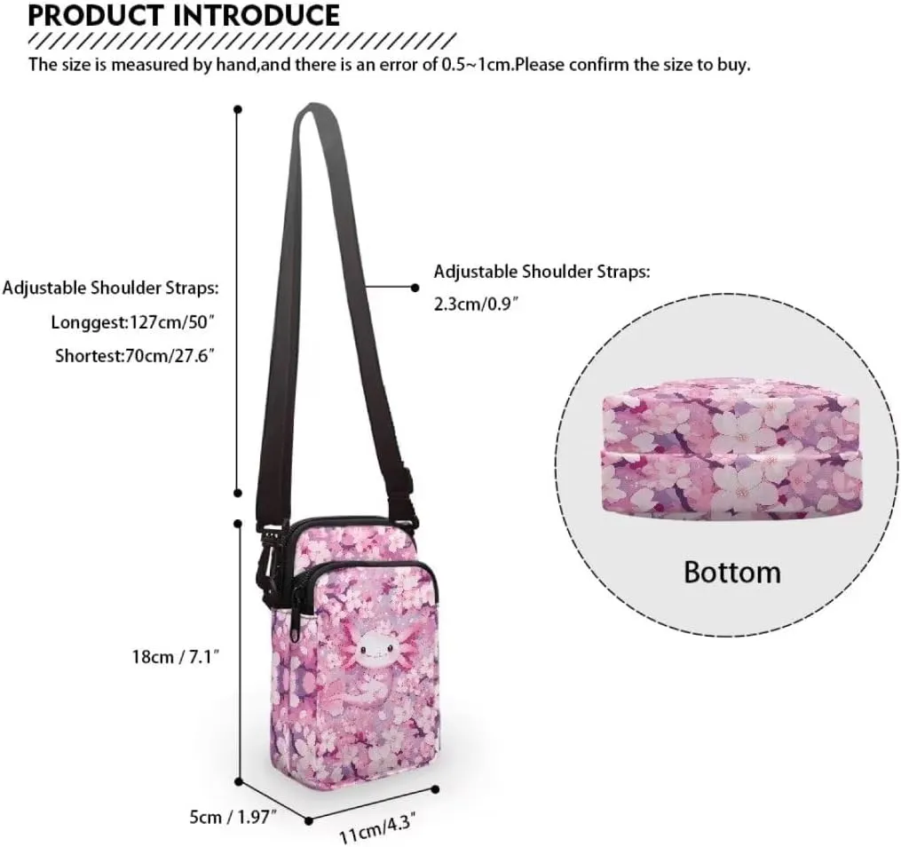 Boatee Small Crossbody Bags for Women Mini Messenger Bag with Adjustable Strap