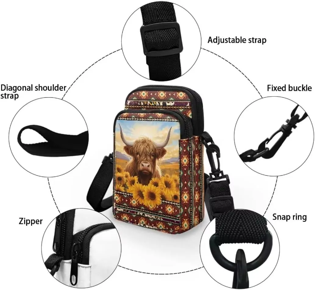 Boatee Small Crossbody Bags for Women Mini Messenger Bag with Adjustable Strap