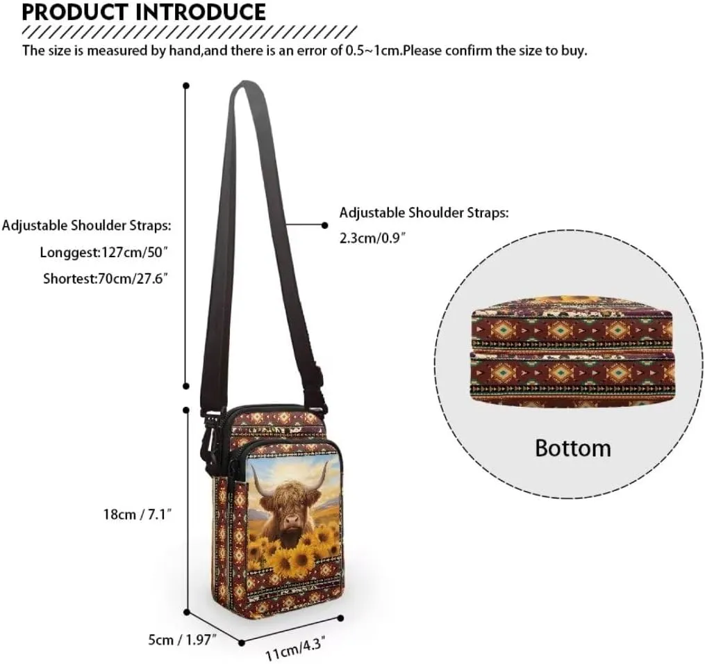 Boatee Small Crossbody Bags for Women Mini Messenger Bag with Adjustable Strap