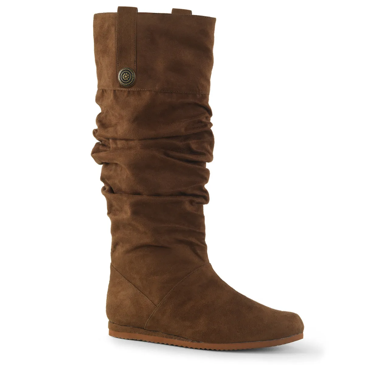 Boots, Renaissance Men's Knee Brown XL Mens 14
