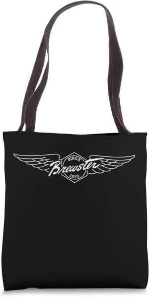 Brewster Aeronautical Corporation WW2 Plane Company Logo Tote Bag