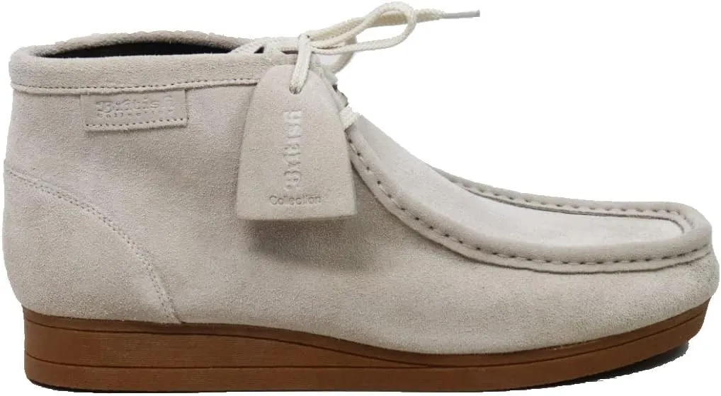 British Collection New Castle 2 Men Leather and Suede Lace Up Shoes