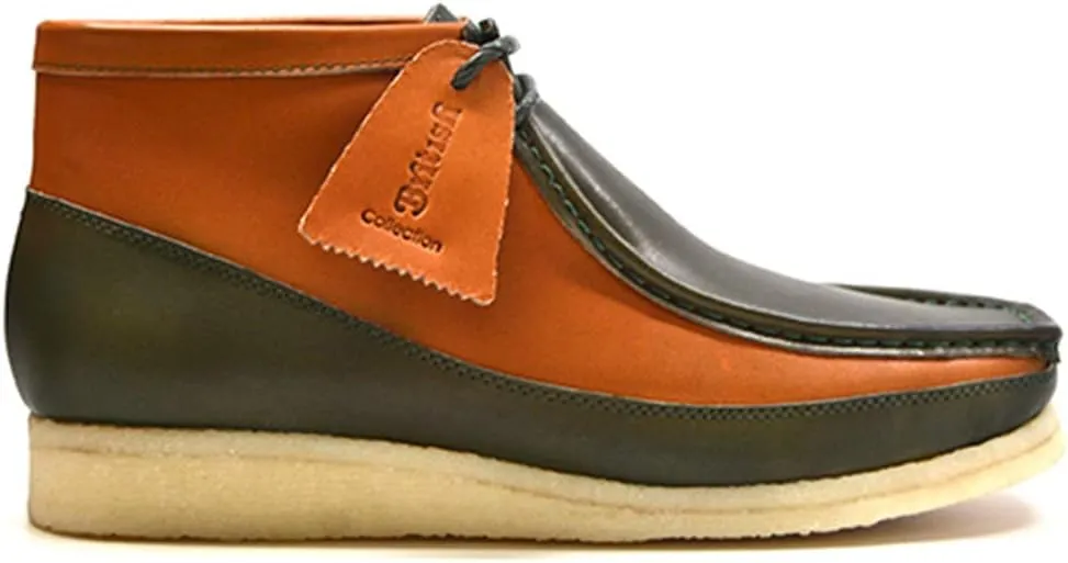 British Collection"Walkers Men Leather and Suede Lace Up
