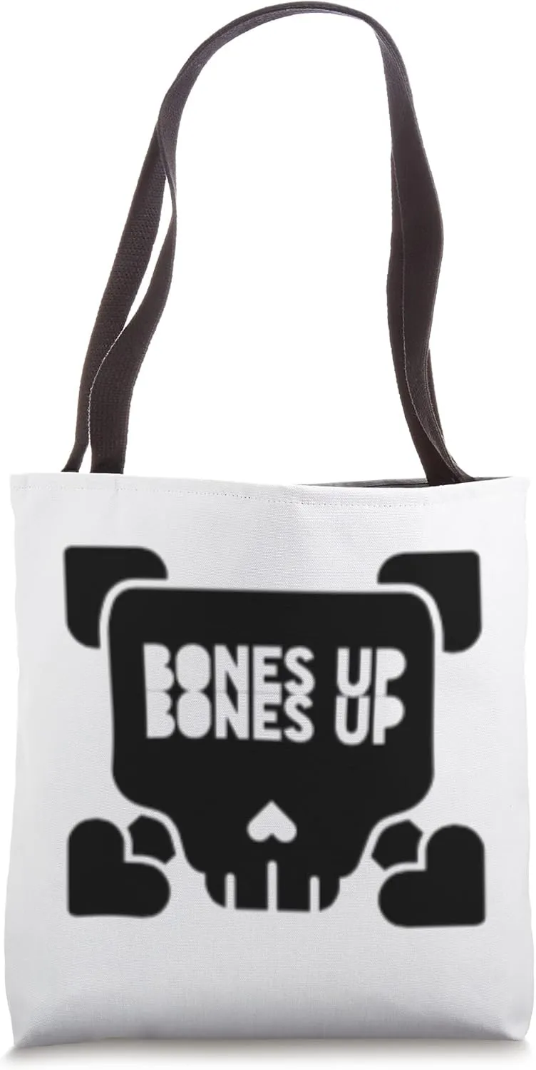 Broadside NFT Bones Up Dark Logo Tote Bag