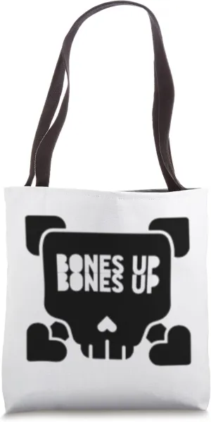 Broadside NFT Bones Up Dark Logo Tote Bag