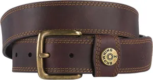 Browning Men's Rugged Leather Casual Belts