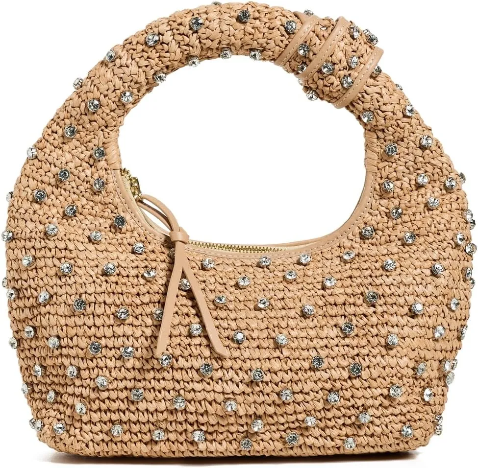 BTB Los Angeles Women's Maeve Crystal Hobo Bag