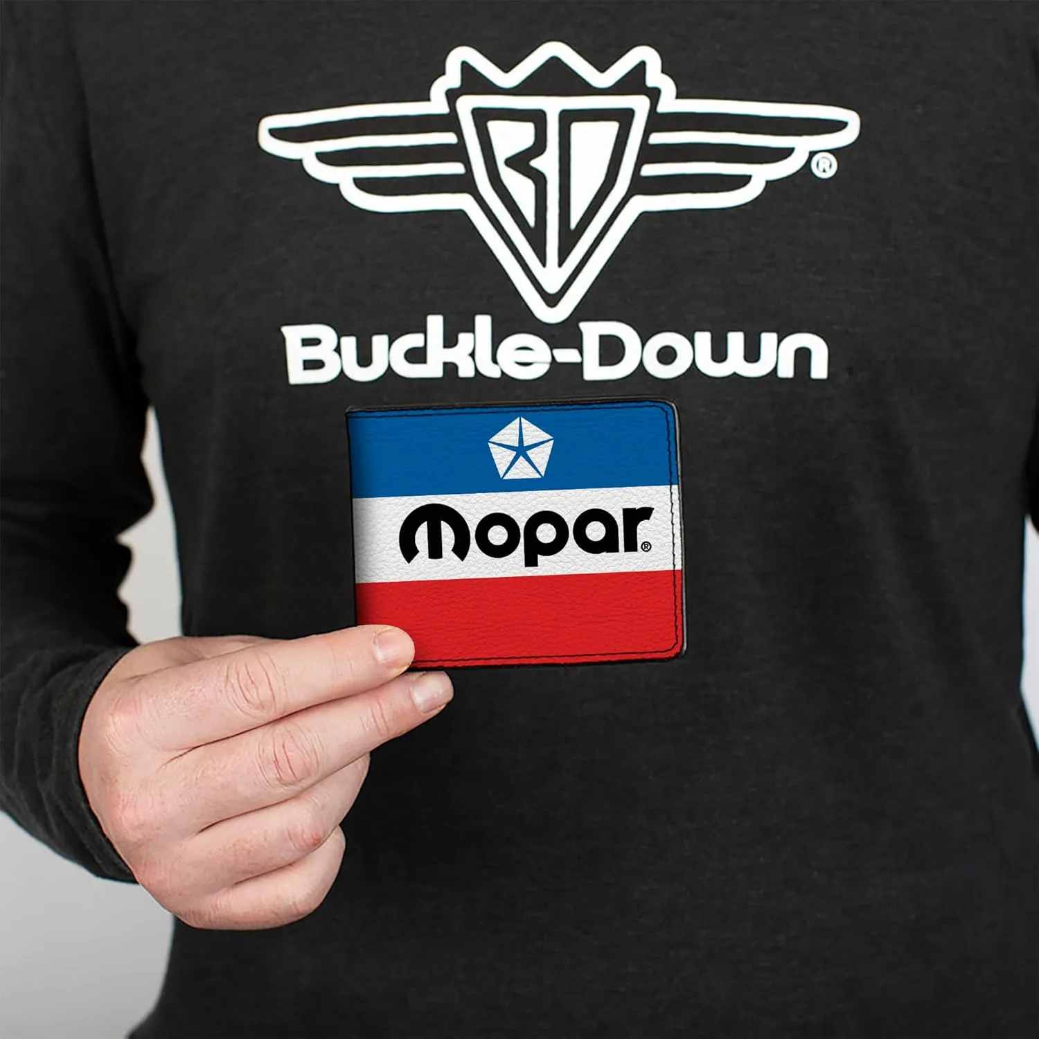 Buckle-Down Men's Bifold Wallet Mopar