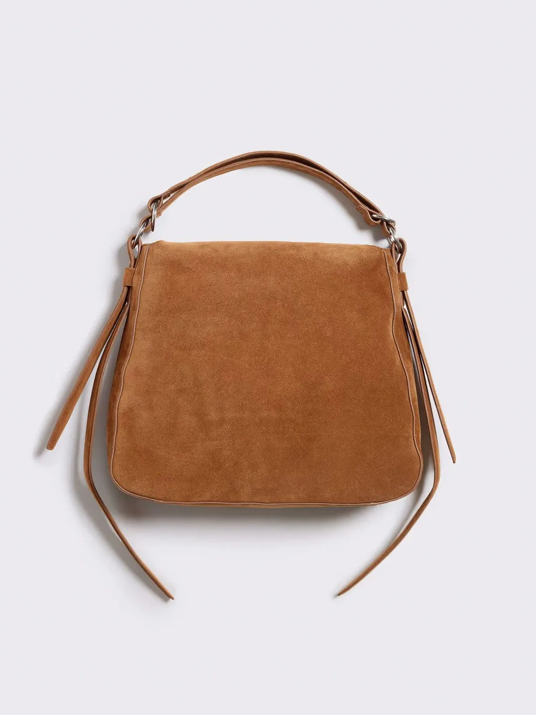Bud Slouchy Suede Tote - Camel