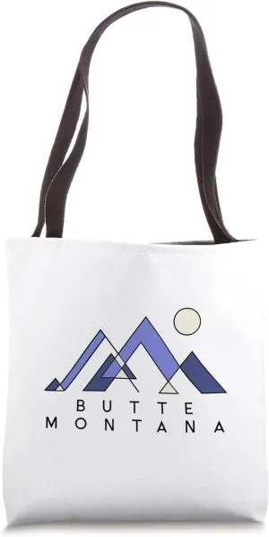 Butte Montana | Butte MT Abstract Tote Bag