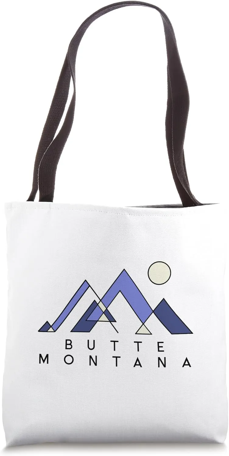Butte Montana | Butte MT Abstract Tote Bag