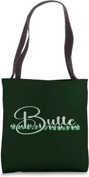 Butte Montana - Butte MT Script Tote Bag