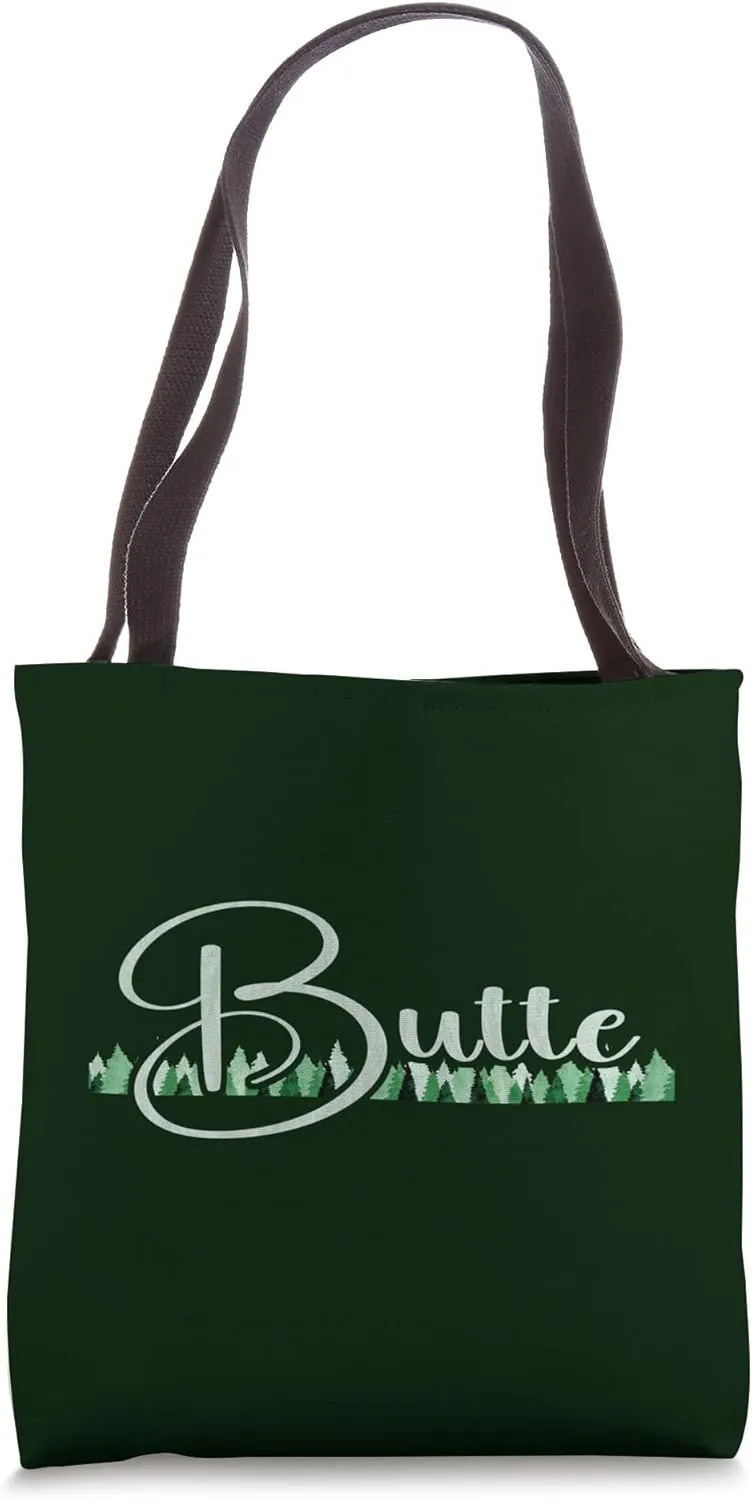 Butte Montana - Butte MT Script Tote Bag