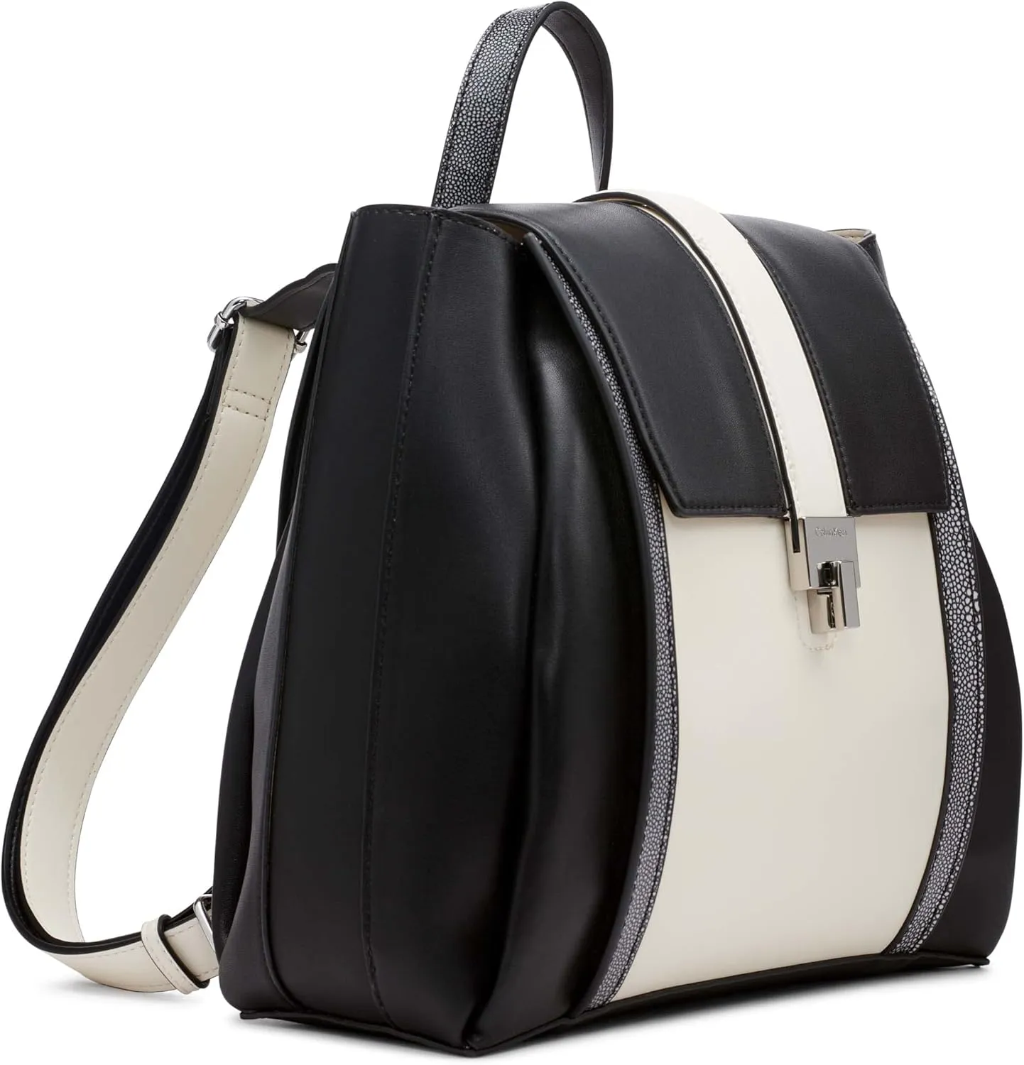 Calvin Klein Sahara Flap Turnlock Backpack