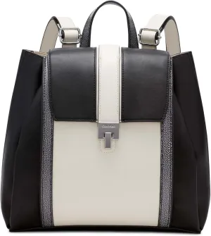 Calvin Klein Sahara Flap Turnlock Backpack