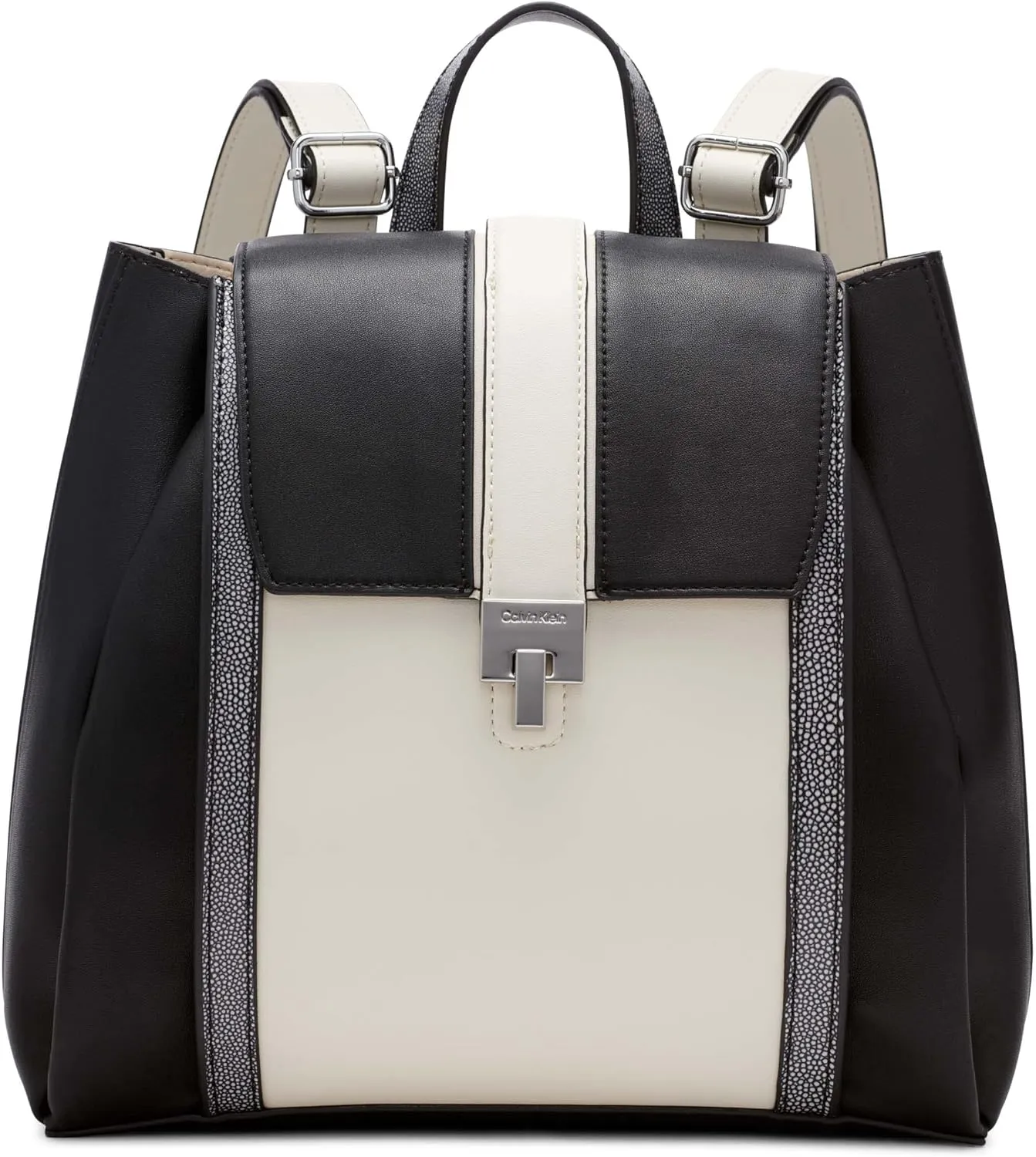 Calvin Klein Sahara Flap Turnlock Backpack