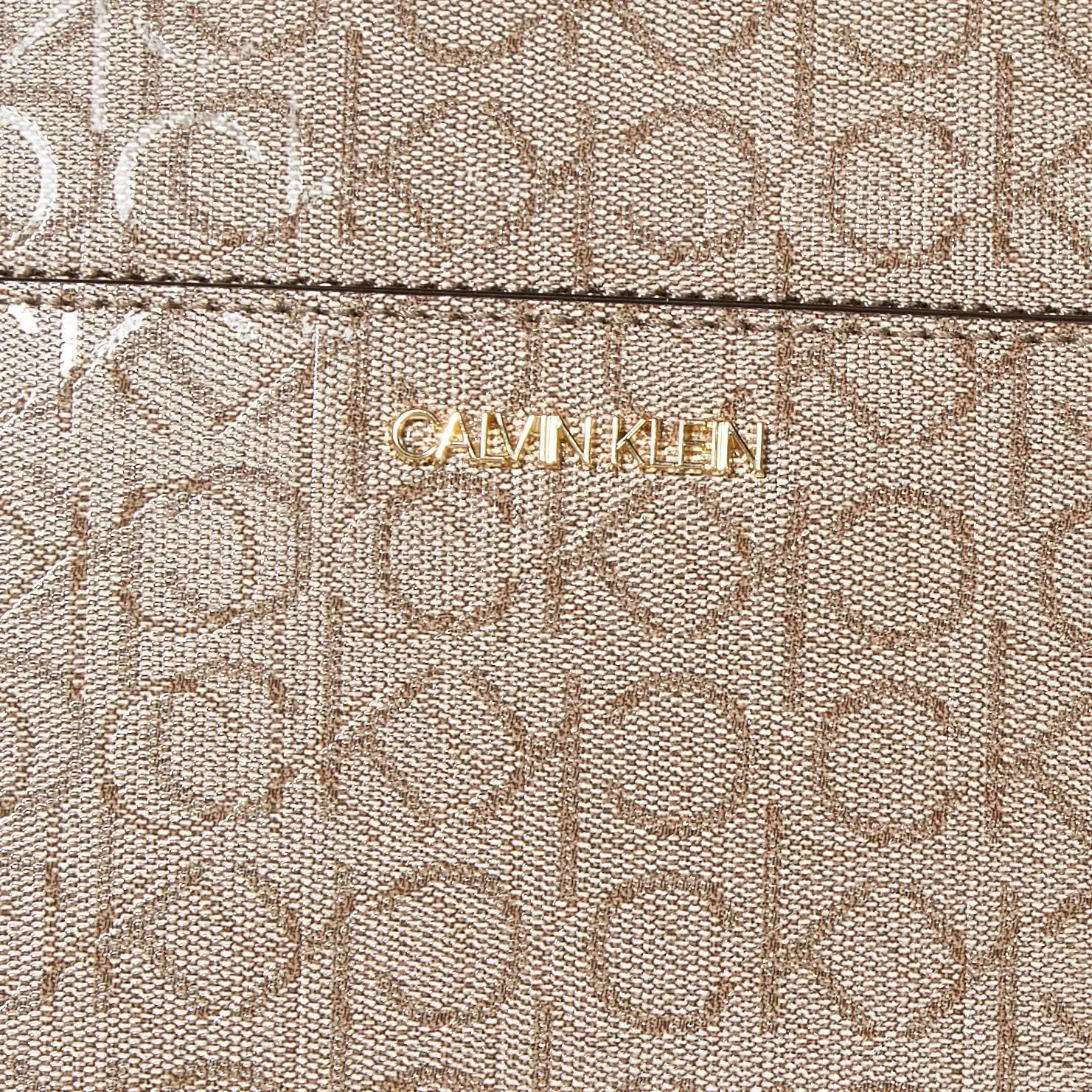 Calvin Klein Women's Margot Textured Logo Emboss Tote
