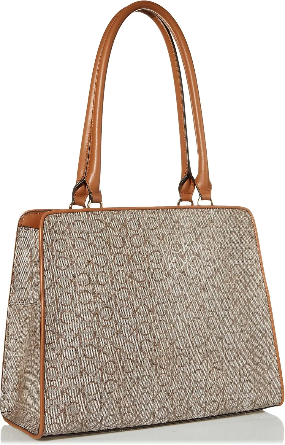 Calvin Klein Women's Margot Textured Logo Emboss Tote