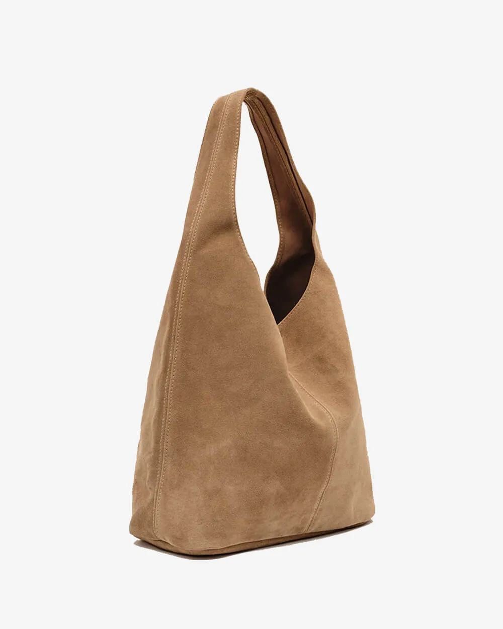 Camilla Sand Suede Tote Bag