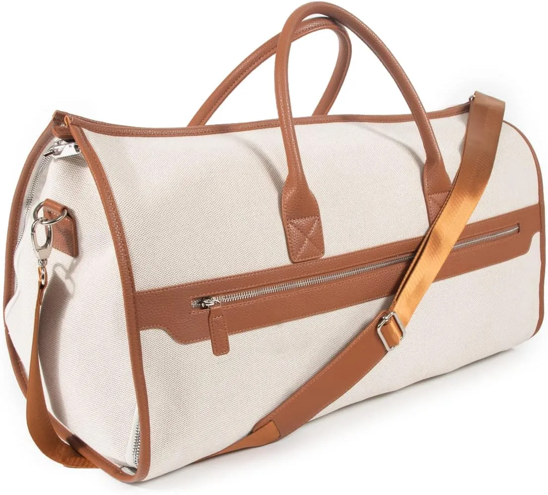Capri 2 -n-1 Garment and Duffel Bag - Convertible, Carry-On, Travel, For Suits, Tuxedos, Dresses, and more