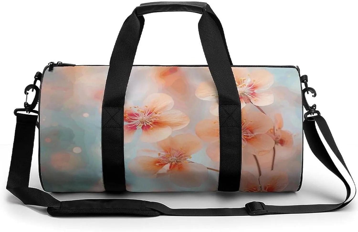 Capture The Moment Sport Gym Duffle Travel Bag for Women Men Overnight Weekender Bag with Shoe Compartment,Wet Pocket, 17.7in/9in/9in, style-43